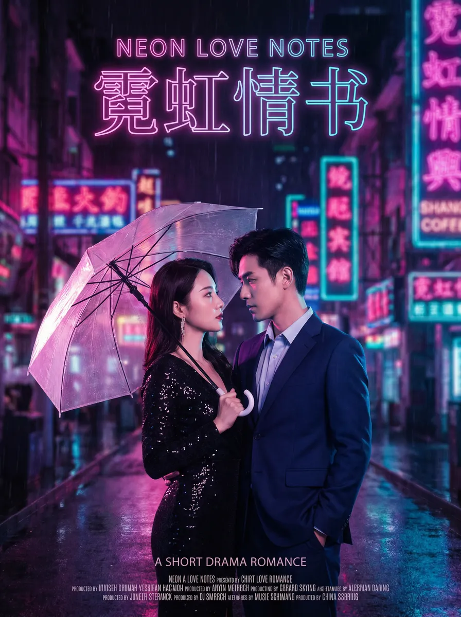 jk萝莉 热播都市爱情短剧 - 霓虹情书海报